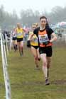 Jessica Coulson during the senior women McCain World Cross Country Trials and Inter Counties.